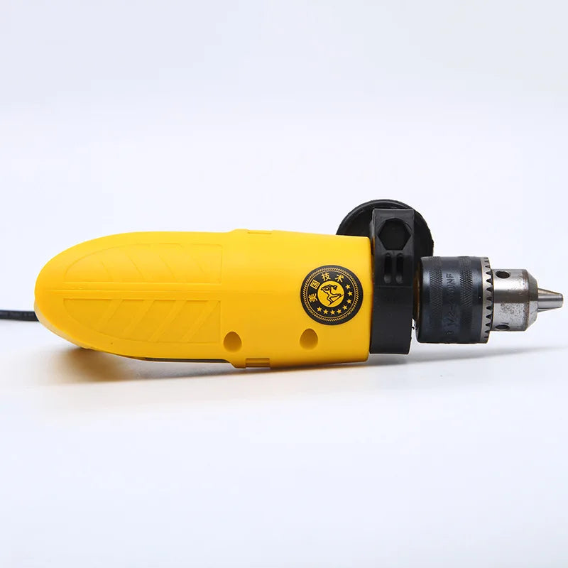 Industrial Portable Wood Drilling Tools High Quality Electric Impact Drill  Adjustable Speed Torque Power Drills Yellow D4-10