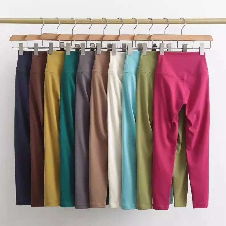 Women High Waist Stretchy Soft Comfort Quick Dry Lightweight Fitness Leggings