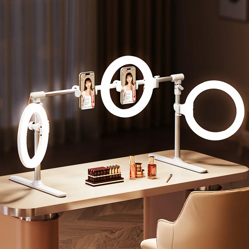 Feixiang F5 Overhead Shooting Fill Light Bracket Space-Saving 55-92cm Width for Multi-Photographic Devices