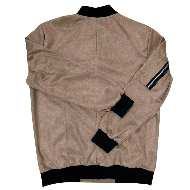 US Size Jacket Dropshipping Custom Logo Printing Embroidery Casual Sport Men Coat Varsity Jacket