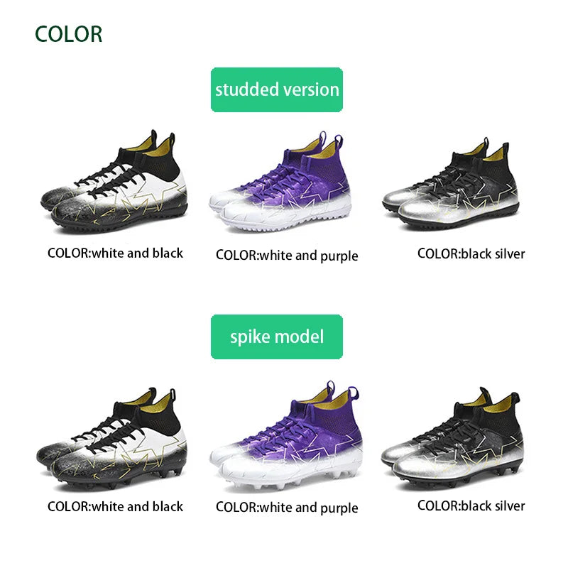 NEW Soccer Boots Training Outdoor Football Boots Professional Match Football Shoes Soccer Shoes