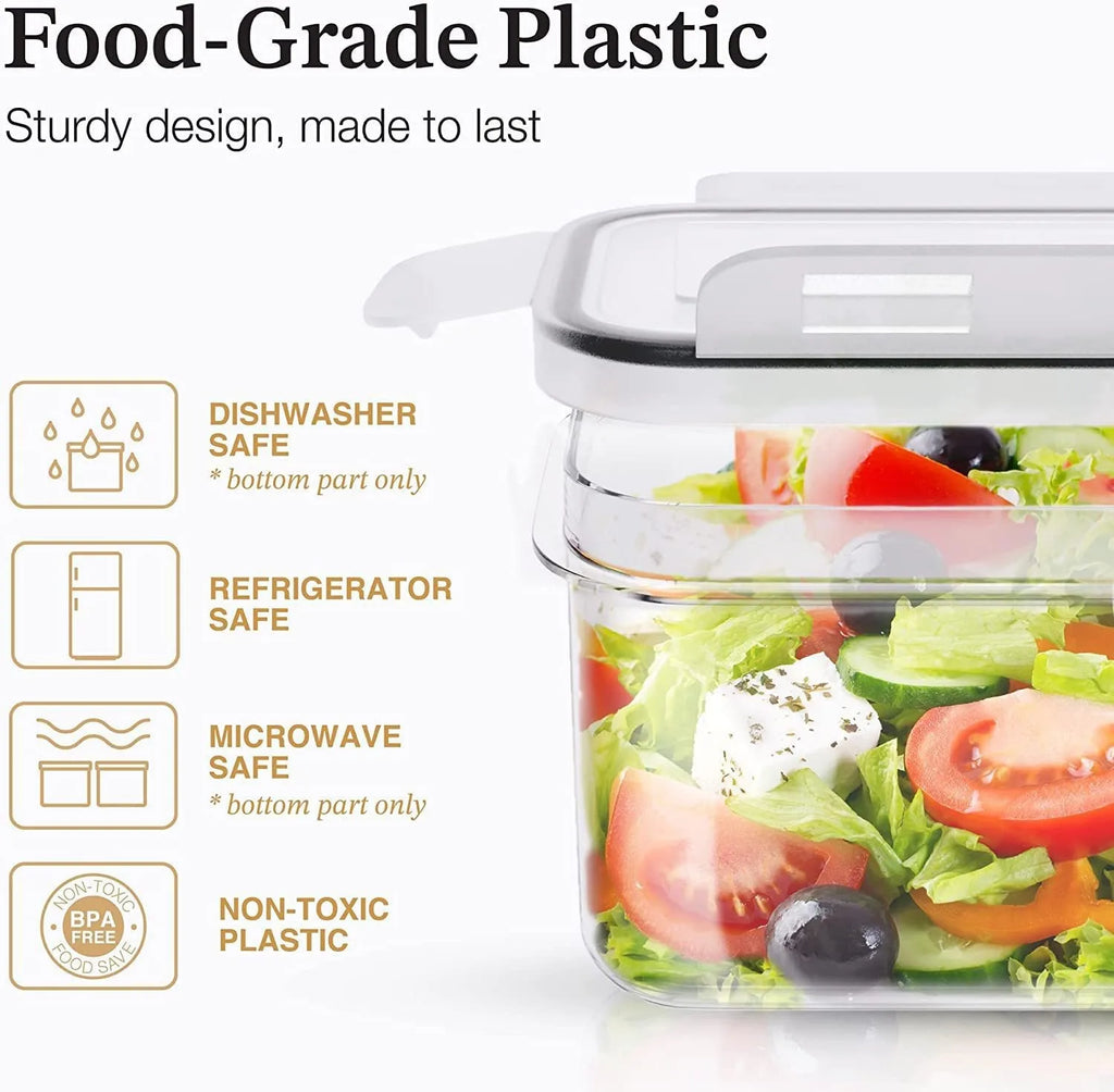 Multi-piece sealed Jar Plastic Food Jar Storage Storage Jar Cereal Cereal Kitchen Snack Refrigerator Storage Box