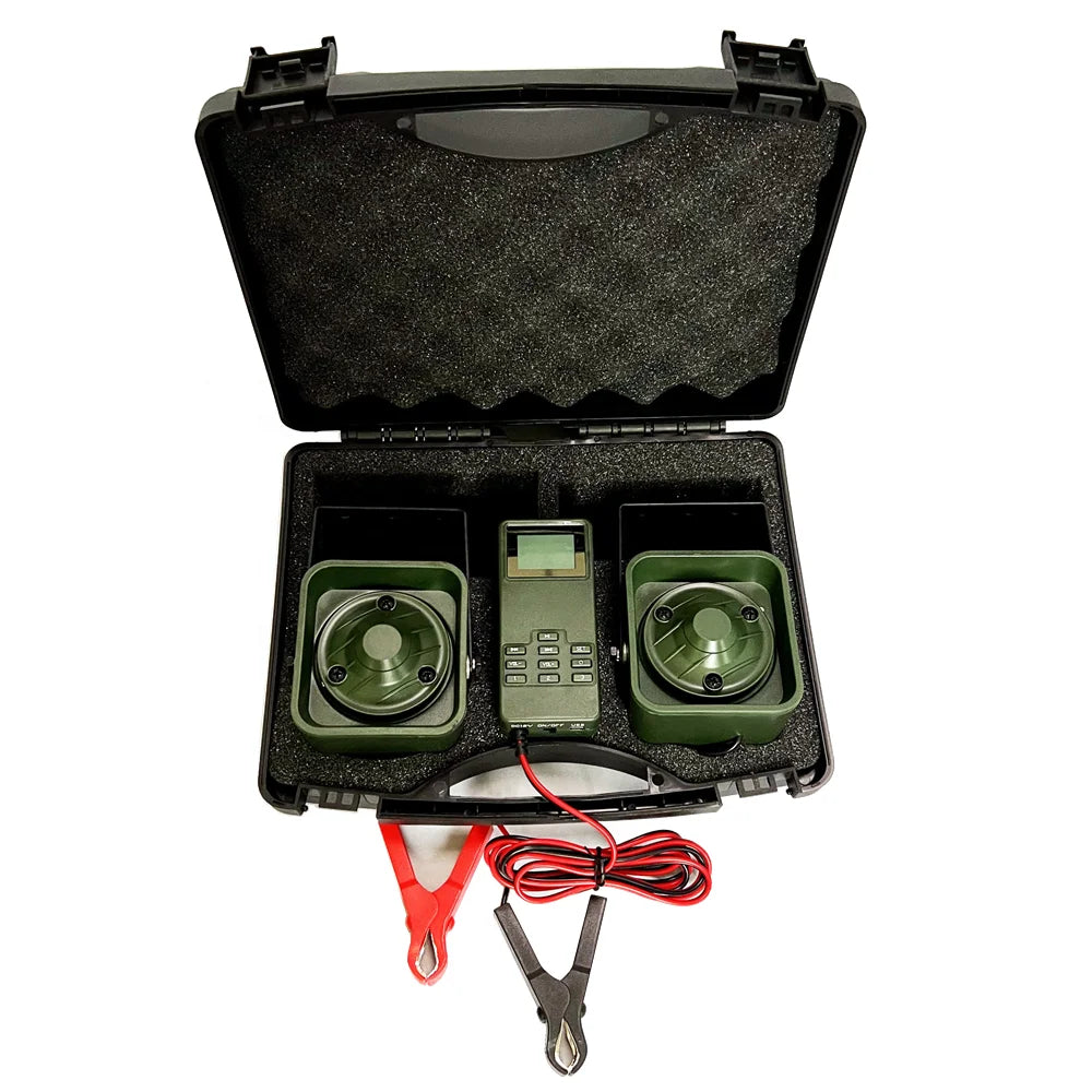 2pcs External 50W Speaker With Timer Hunting Bird Sounds Game Callers