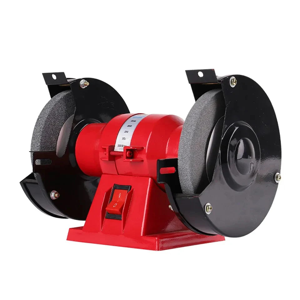 High Quality Power Tools 220v 250w Double 150MM 6" Electric Grinding Wheels Sharpening Polisher Machine Mini Bench Grinder