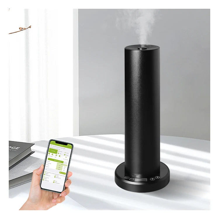 New Arrive Wireless Diffuser Hotel Collection Aroma 360 Electric Waterless Tower Aroma Diffuser Scent Diffuser Machine