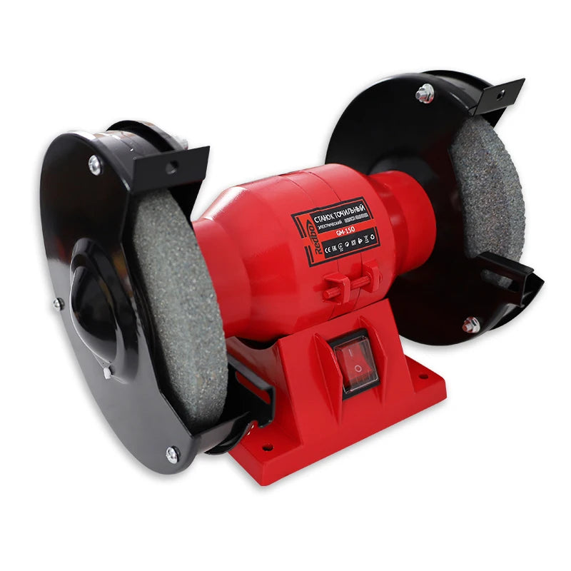 High Quality Power Tools 220v 250w Double 150MM 6" Electric Grinding Wheels Sharpening Polisher Machine Mini Bench Grinder