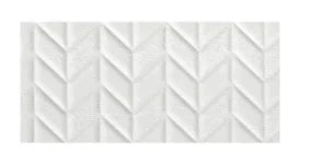 300x600mm Big Ceramic Tile for Kitchen Backsplash Interior Wall Decor Mosaics  Carved White Porcelain Bathroom Shower Chevon