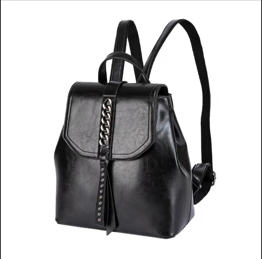 2022 Custom Student Genuine Leather Girls School Bags Casual Sports Women's Backpacks