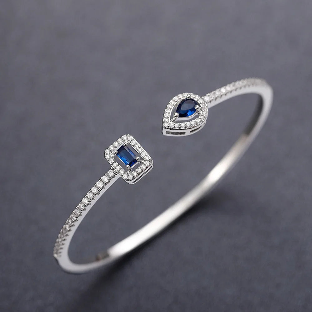 Minimalist Open Cuff Bracelet for Women Elegant Party Fashion Jewelry Gift
