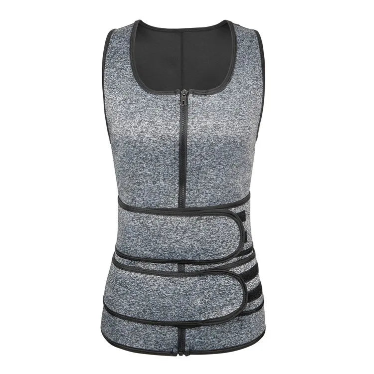 Mens Body Shaper Waist Trainer Sauna Suits Sweat Vest Slimming Weight Loss Fitness Tummy Control Fat Burner Workout Corset Home