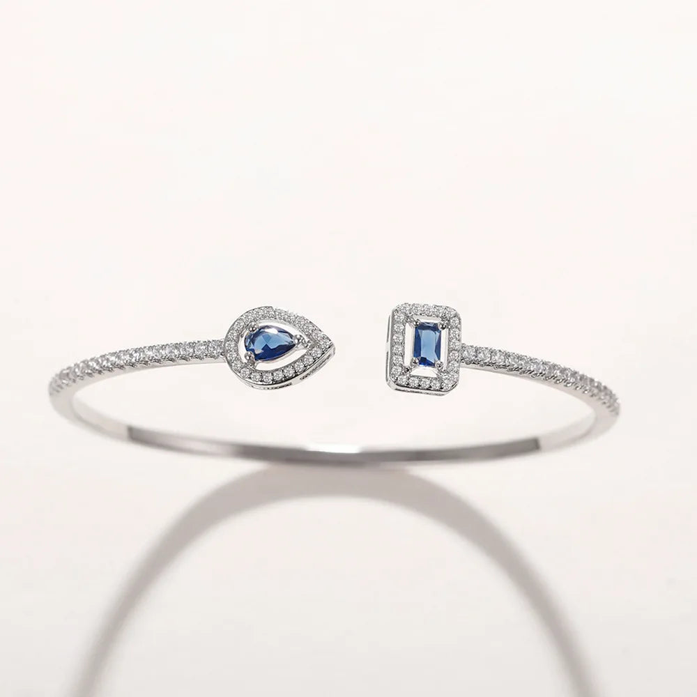 Minimalist Open Cuff Bracelet for Women Elegant Party Fashion Jewelry Gift