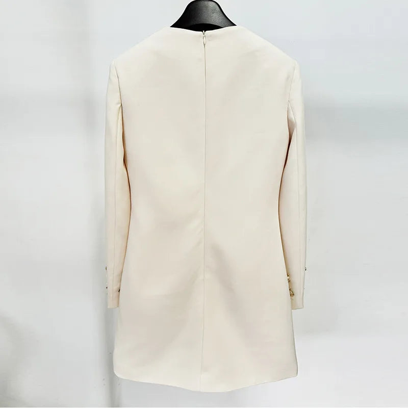 Bettergirl Autumn Winter New Female Star Temperament Fashion Heavy Industry Nail Beaded Diamond Long Sleeve Dress