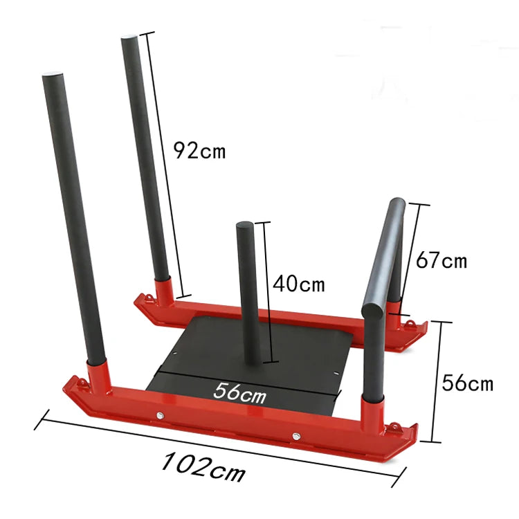 Heavy Duty Weighted Power Speed Training Fitness Sled