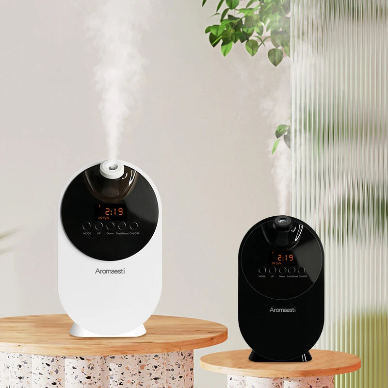 Smart Home Electric Air Purifier Liquid Spray Aroma Diffuser for Pets Household for Cats Dogs Waterless Plastic US Plug for