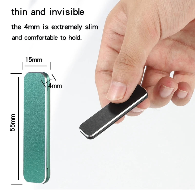 Universal Mini Size Aluminum Portable Folding Desk Mount Holder Bracket Mobile Phone Cradle Foldable Stand for Cellphone