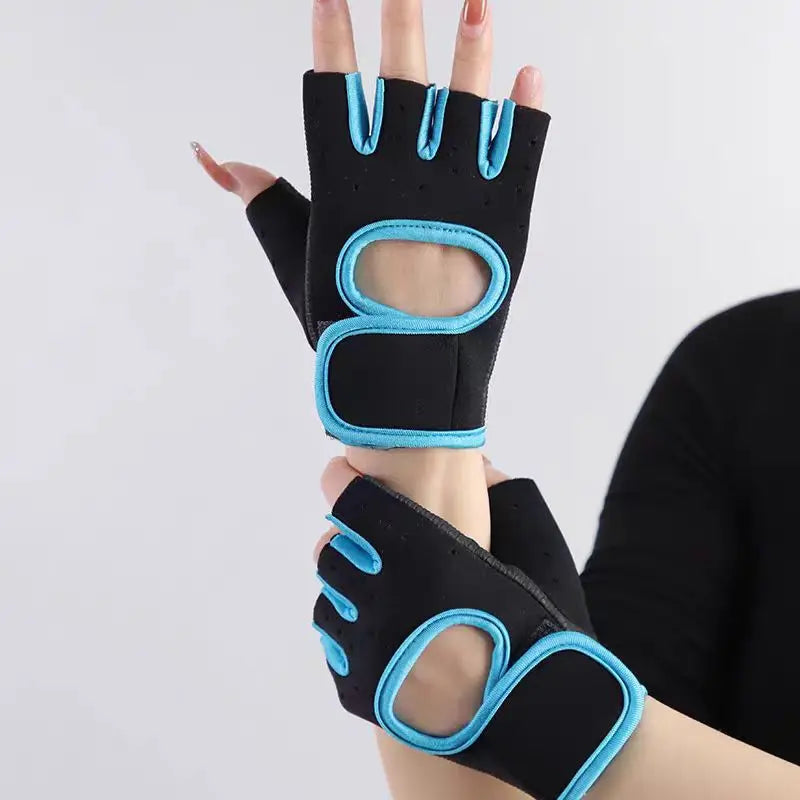 Wholesale Fitness Wholesale Custom Logo Anti-Slip Palm Bodybuilding Breathable Workout Workout Cycling Gym Wrist Support Gloves