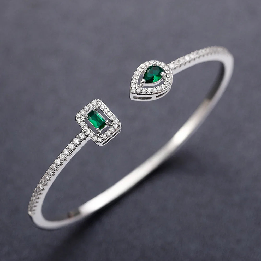 Minimalist Open Cuff Bracelet for Women Elegant Party Fashion Jewelry Gift