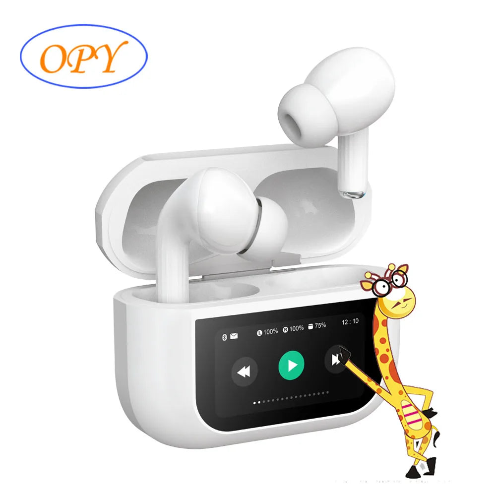 2020 Best Wireless Earbuds In-Ear Earphone for Running Long Battery Life Digital Display Indicator 4 Mic jl for India App Users