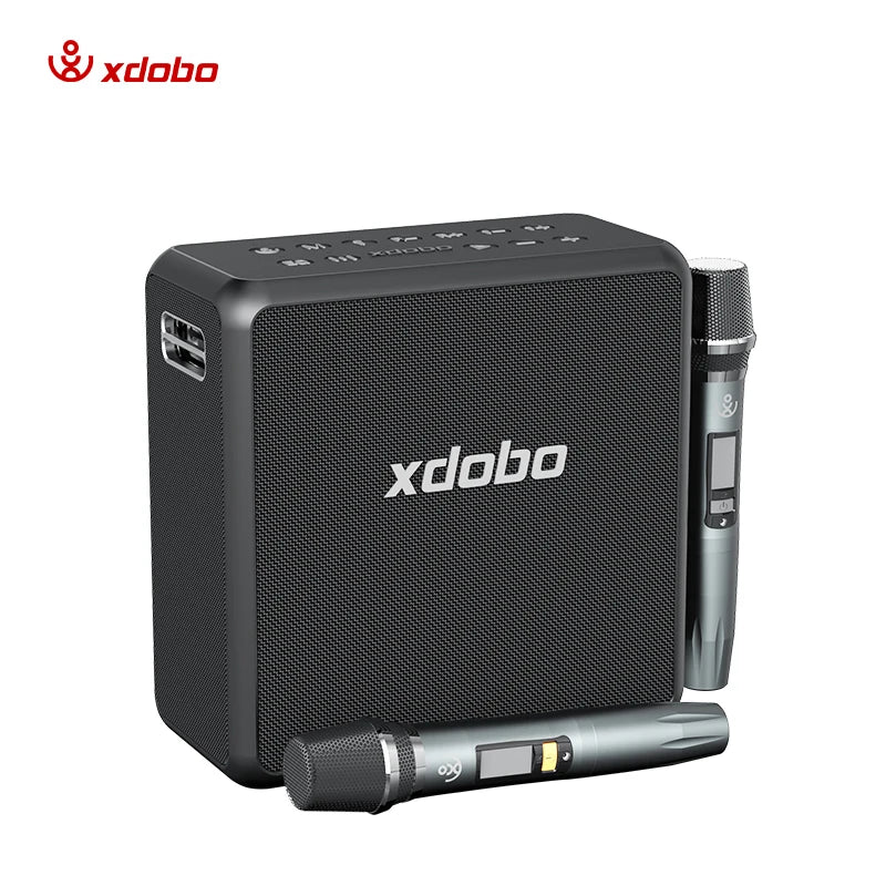 Xdobo Kingmax 140w Deep Bass Popular Speaker with Dual Microphones Top Sale Wireless Professional Stereo Subwoofer .