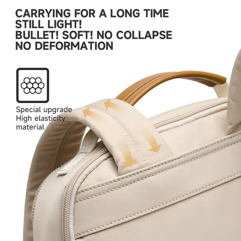 Simradia Women's Simple Laptop Backpack Business Backpacks Oxford Weekend Knapsack for Lady School Outdoor Rucksack Travel Bags