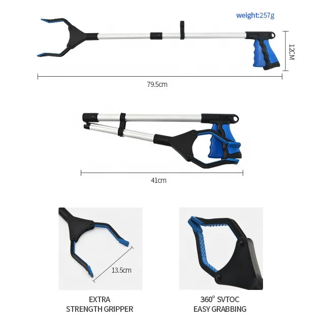 Trash Litter Picker Rubbish Picker Claw Grabber Garbage Trash Picker Reacher Grabber Reacher Tool Grabber Tool