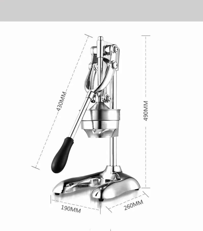 Commercial Manual Lemon Lime Orange Manual Juicer Press , Fruit Press Manual Juicer
