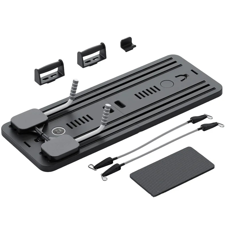 2025 Hot New Multi-functional Web Wheel Fitness Board Multi Foldable Portable Muscle Training Position Fitness Push up Bar Board