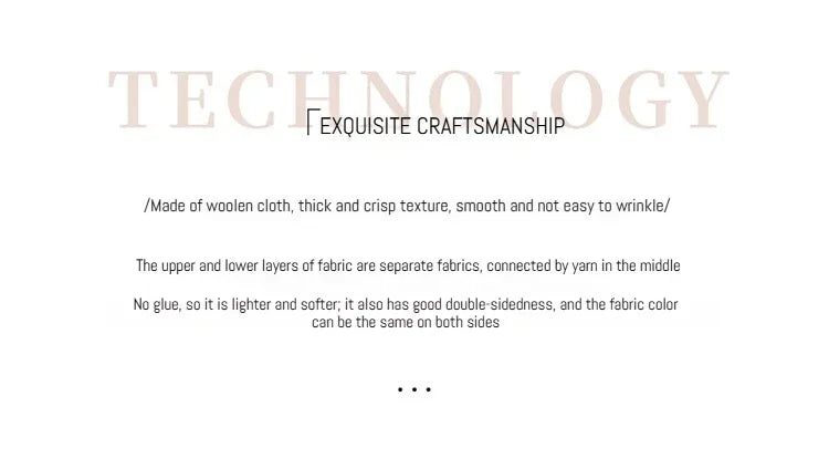 Notch Lapel Wool Coat Drop-Shoulder Women 100% Wool Loose Overcoat Double-Layers Autumn Winter Long Jacket Thick Trench Coat #24
