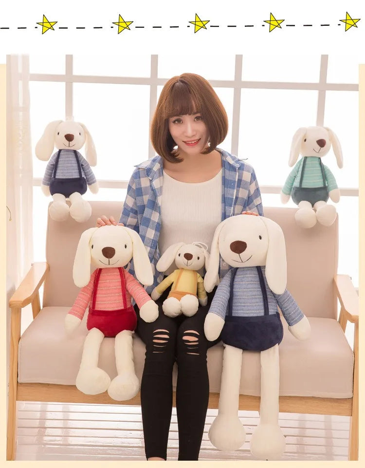 1Pc Cute Long-Eared Rabbit Doll Doll Party Event Gift Bed Doll Pillow Sofa Plush Decoration