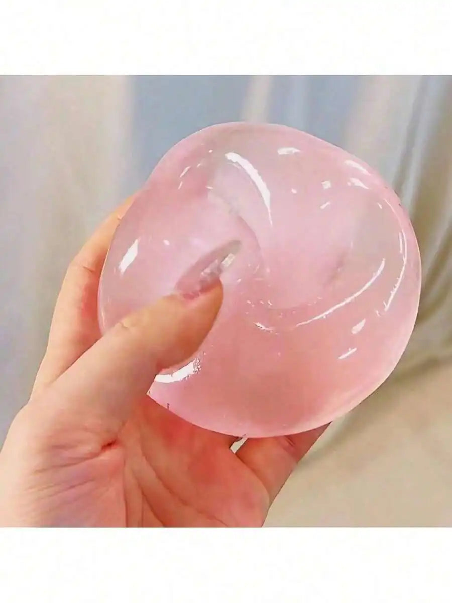 Moldable Slow Rebound Blue Coconut Oil Handmade Squeezing Ball, 5cm Round Malt Stress Relief Squeeze Toy 2026 NEW