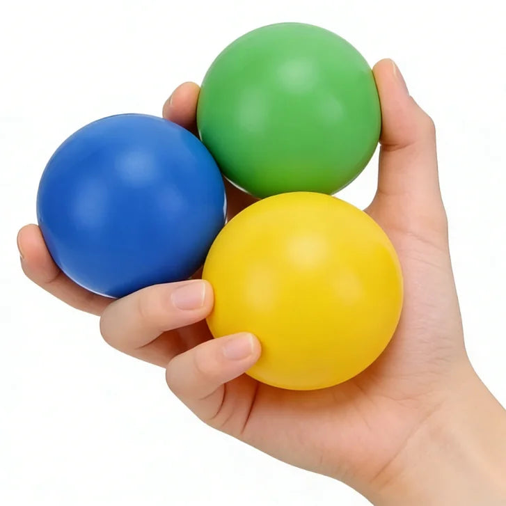 High-Quality Hand Exercise Ball for Adults and Childers  Foam round Grip Massage Strengthening Rehabilitation Training Accessory