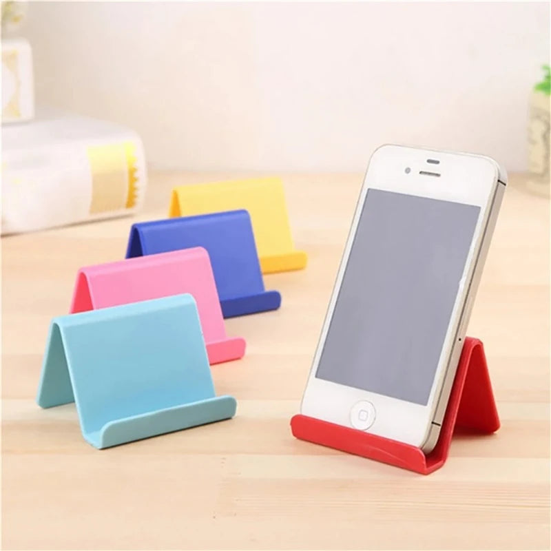 Universal Mini Portable Kitchen Phone Holder Movable Lazy Bracket Plastic Stand for Cellphone Tablet Fashion Convenience