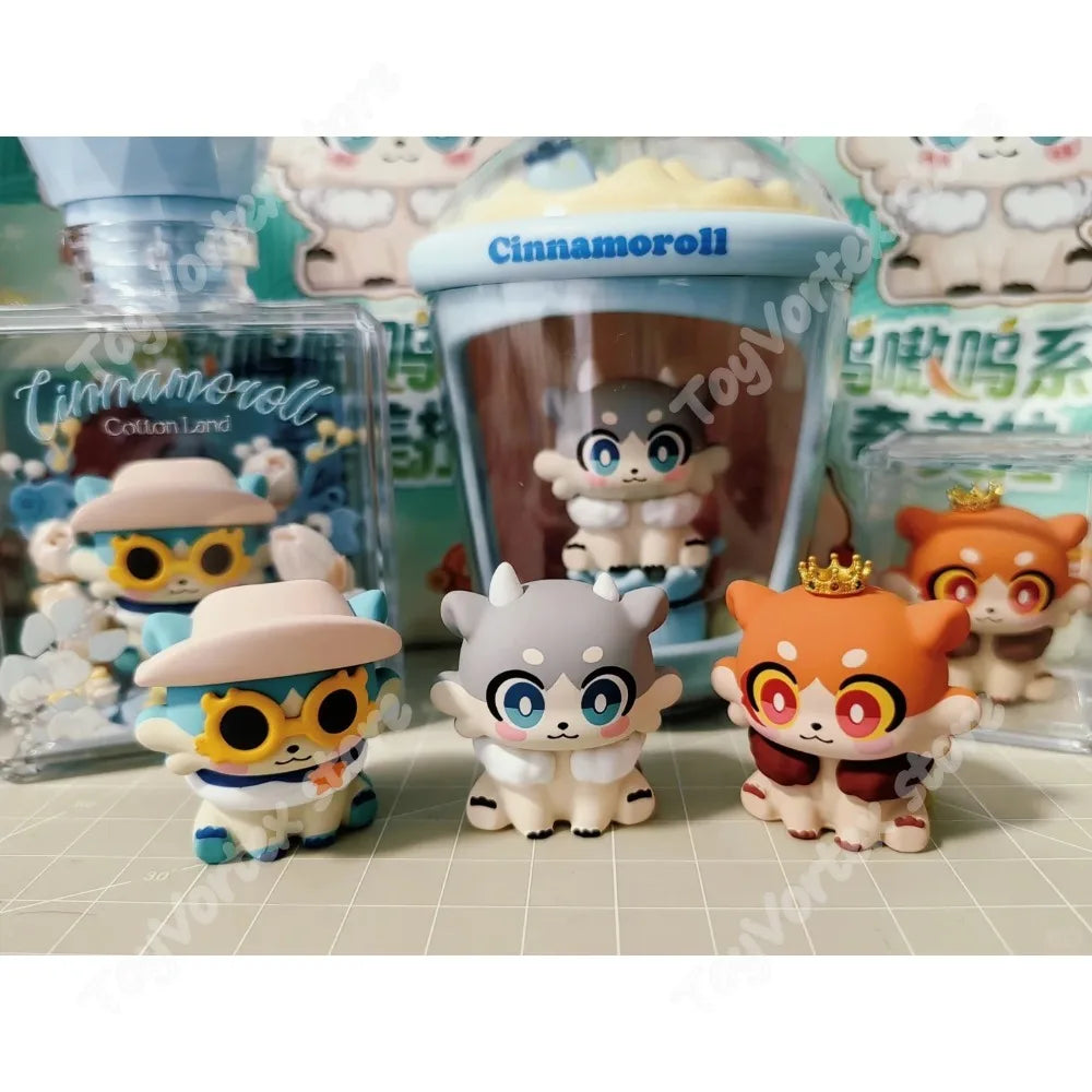 In Stock [Genuine] Honkai Star Rail Awoo Awoo Chimera Mini Blind Box Collections Ornaments Cartoon Accessories Halloween Gifts