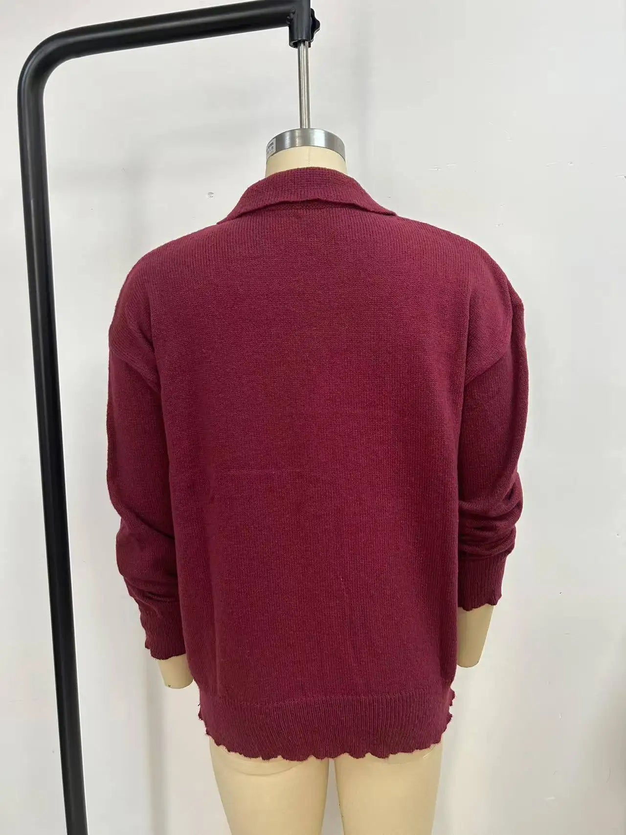 Women Knitted Sweater Cardigan Jacket Button Female Sweater Coat Tops Autumn Winter New Solid Casual Fashion Women Clothing