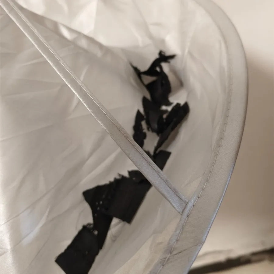 DIY Hairdressing Cloak Umbrella Hairdressing Wrap Shaving Hood Hairdressing Apron Home Cleaning and Protection