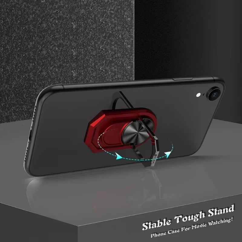 360° Rotation Universal Finger Ring Kickstand Cell Phone Ring Holder Stand Metal Phone Grip for Magnetic Car Mount
