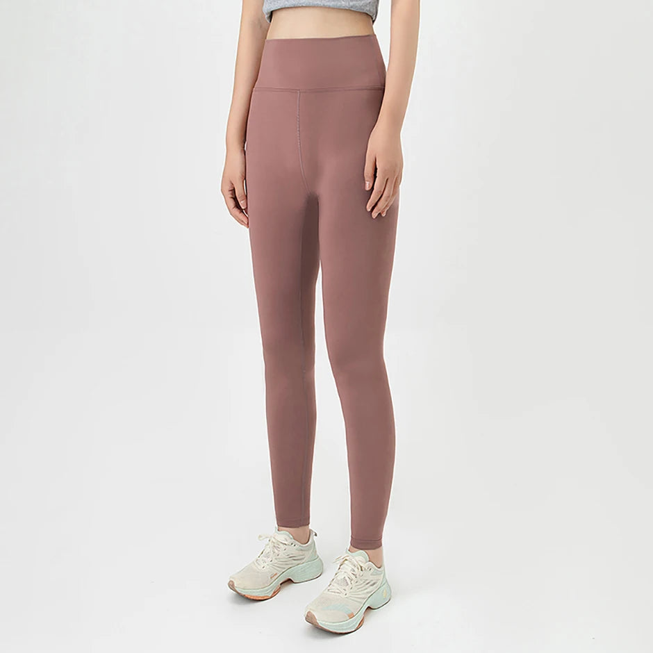 1/3 Piece Set Of Women's Solid Color High Waisted Elastic Yoga Pants For All Seasons Casual Sports Running Leggings Warm Pants