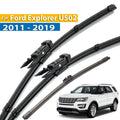 Erick's Wiper Front & Rear Wiper Blades Set For Ford Explorer MK5 2011 - 2019 Windshield Windscreen Window Rain Brush 26"22"11"