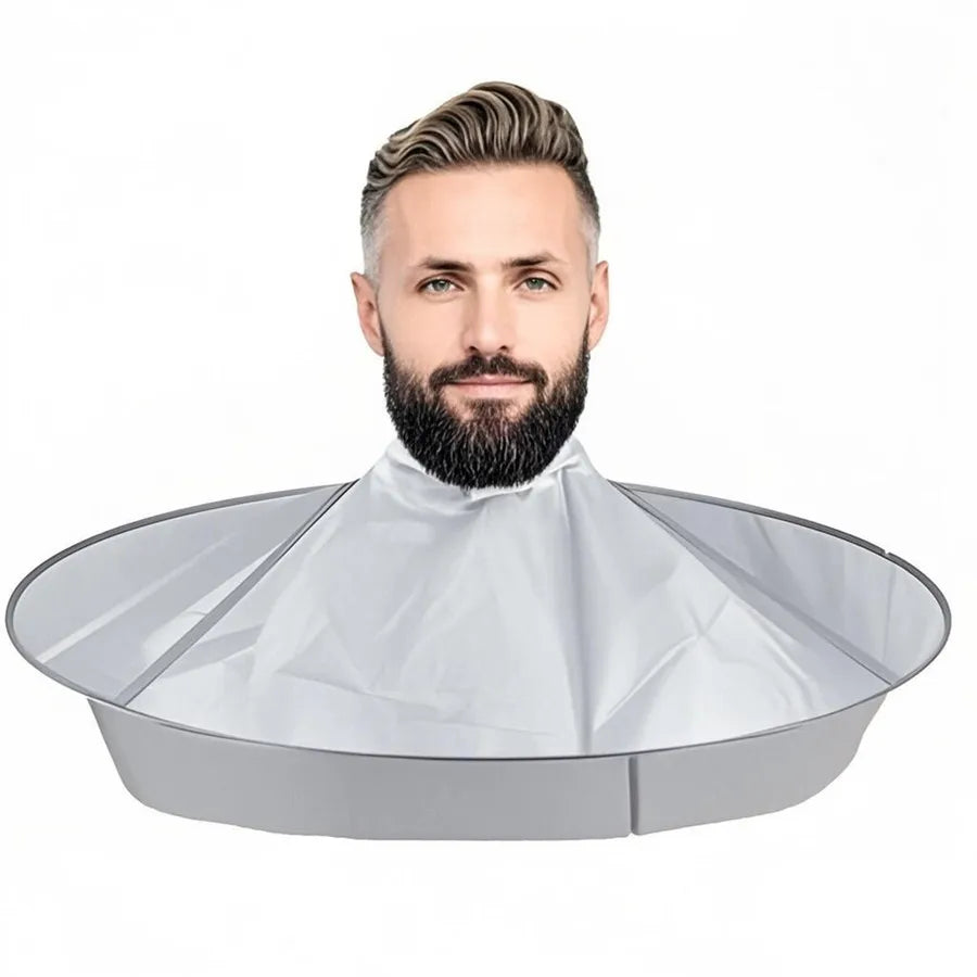 DIY Hairdressing Cloak Umbrella Hairdressing Wrap Shaving Hood Hairdressing Apron Home Cleaning and Protection
