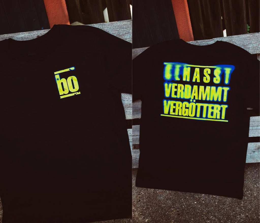 Y2k Casual Cotton Tees Gehasst Verdammt Vergöttert II Peripheral Oversized Tops Böhse Onkelz 40 Year T-shirt Fans Gift Unisex