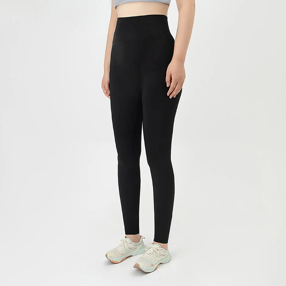 1/3 Piece Set Of Women's Solid Color High Waisted Elastic Yoga Pants For All Seasons Casual Sports Running Leggings Warm Pants