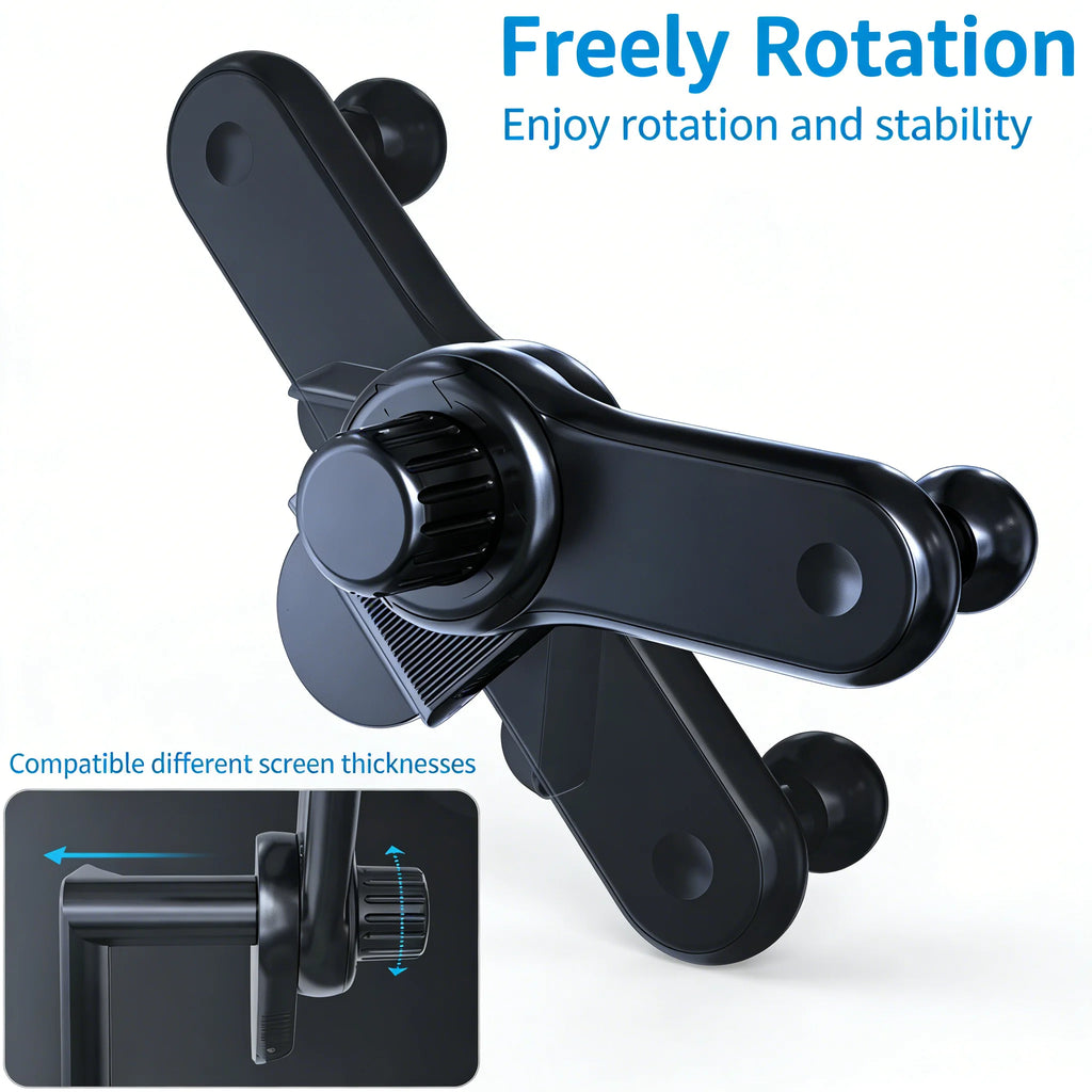 Universal Magnetic Phone Holder for Car Display Screen 360 Degree Rotation Strong Magnet Car Mount for iPhone 15 MagSafe Xiaomi