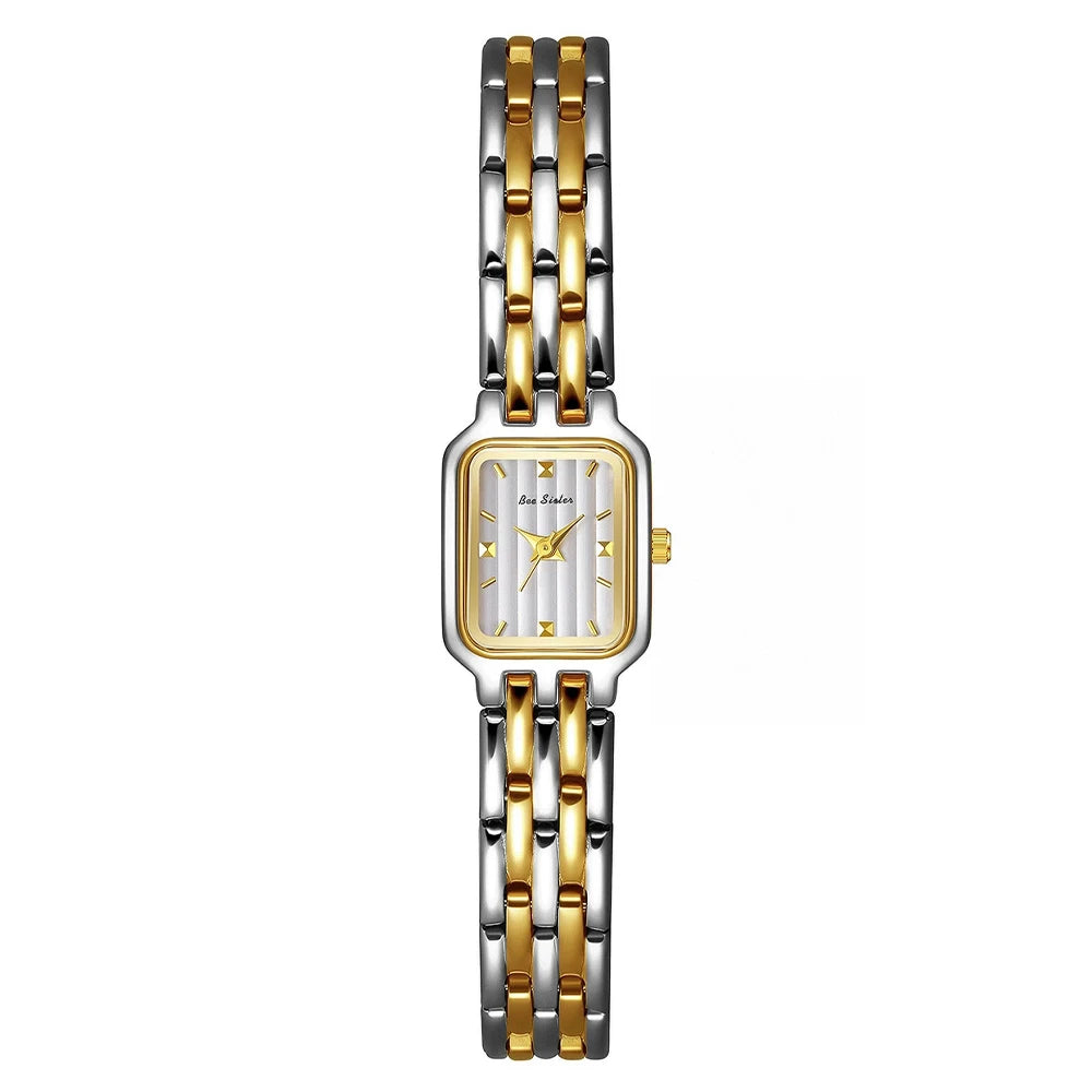 BS Bee Sister Watch Women Vintage 2025 Luxury Waterproof Fashionable Wristwatch Elegant Quartz Watches Woman Gifts