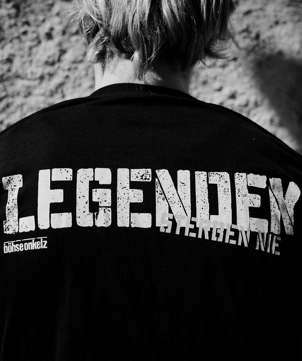 Y2k Casual Cotton Tees Gehasst Verdammt Vergöttert II Peripheral Oversized Tops Böhse Onkelz 40 Year T-shirt Fans Gift Unisex