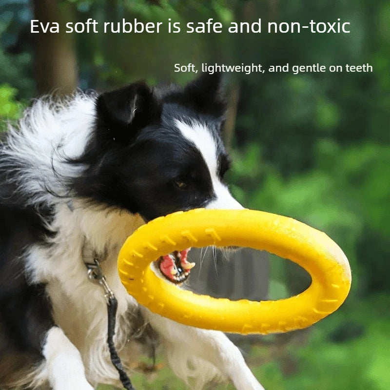 1/3 Piece EVA Pet Toy Indestructible Dog Frisbee, Toy for Self-Entertainment and Relieving Boredom, Pet Ball for All Dogs