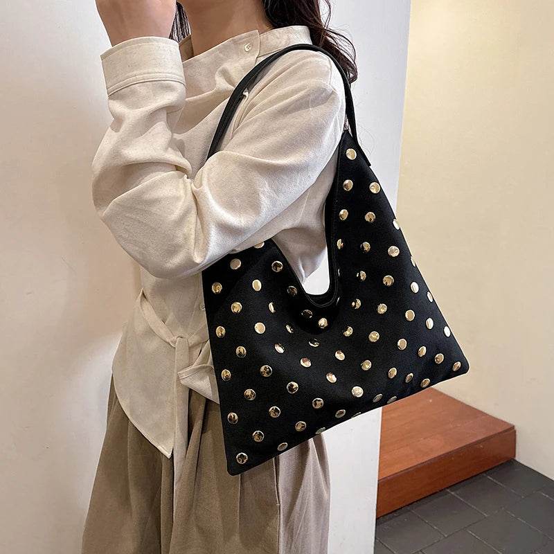 Fashion Suede Solid Color Hasp Large Capacity Shoulder Bags 2026 Hot Sale Commuting Sweet Versatile Youth Women's Handbags