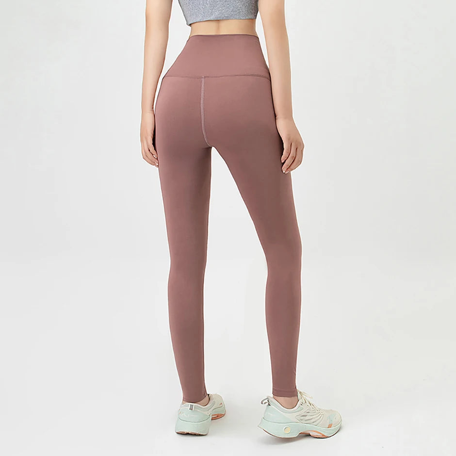 1/3 Piece Set Of Women's Solid Color High Waisted Elastic Yoga Pants For All Seasons Casual Sports Running Leggings Warm Pants