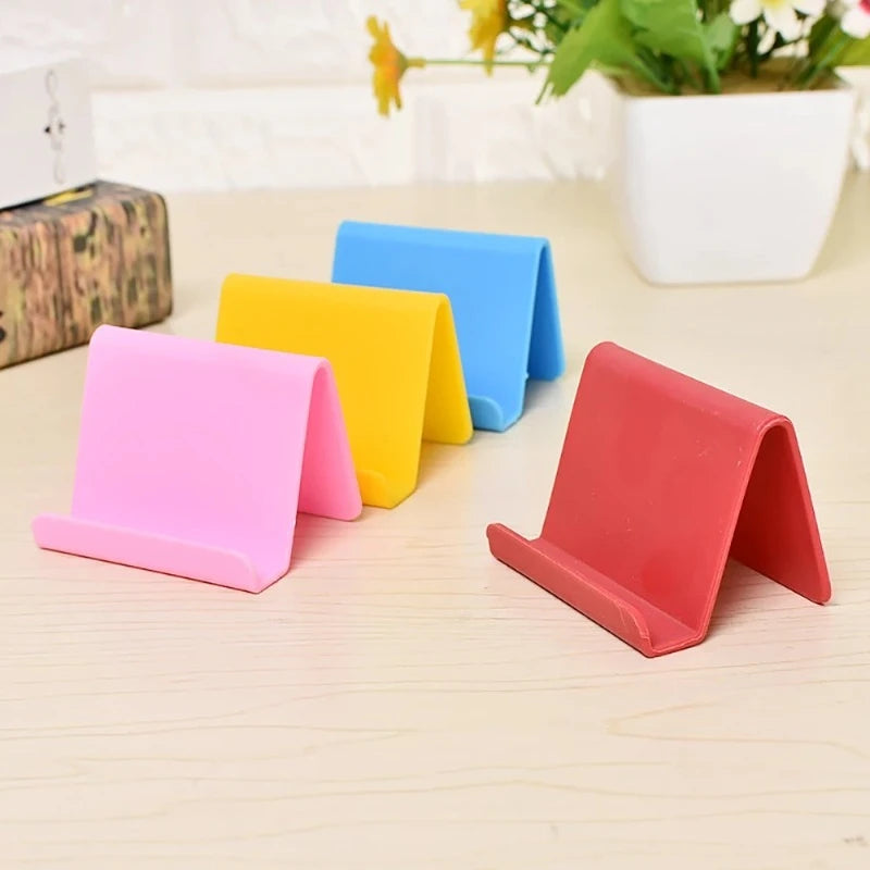 Universal Mini Portable Kitchen Phone Holder Movable Lazy Bracket Plastic Stand for Cellphone Tablet Fashion Convenience