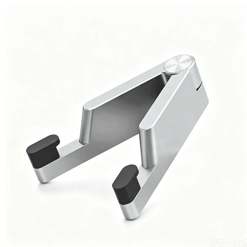 New All Metal V-shaped Mobile Phone Stand Foldable Portable Lazy Live Streaming Tablet Desktop Alloy Phone Stand