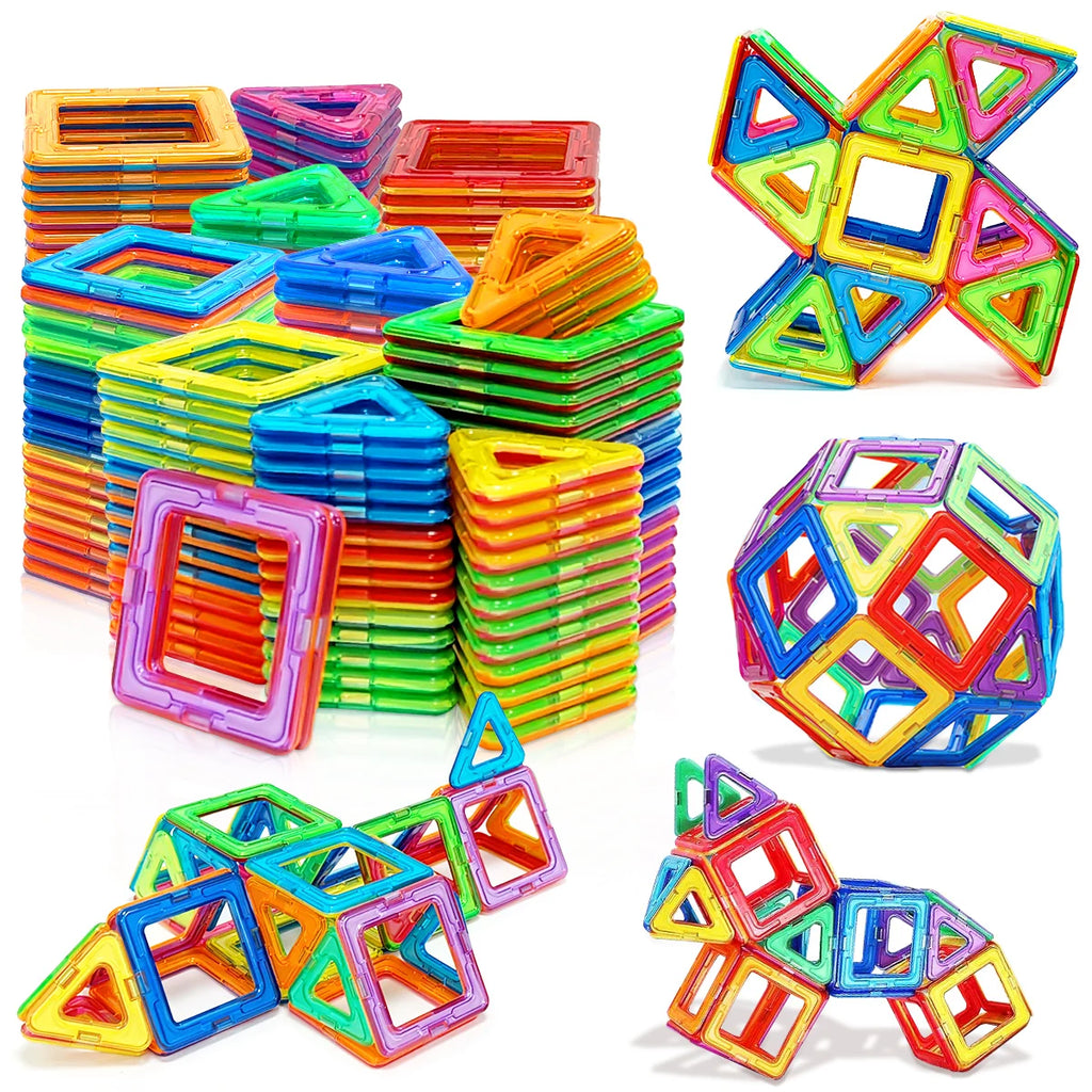 Magnetic Building Blocks DIY Magnets Toys STEM Toys Construction Toys Learning Educational Magnet Toys, Puzzle Birthday Gifts